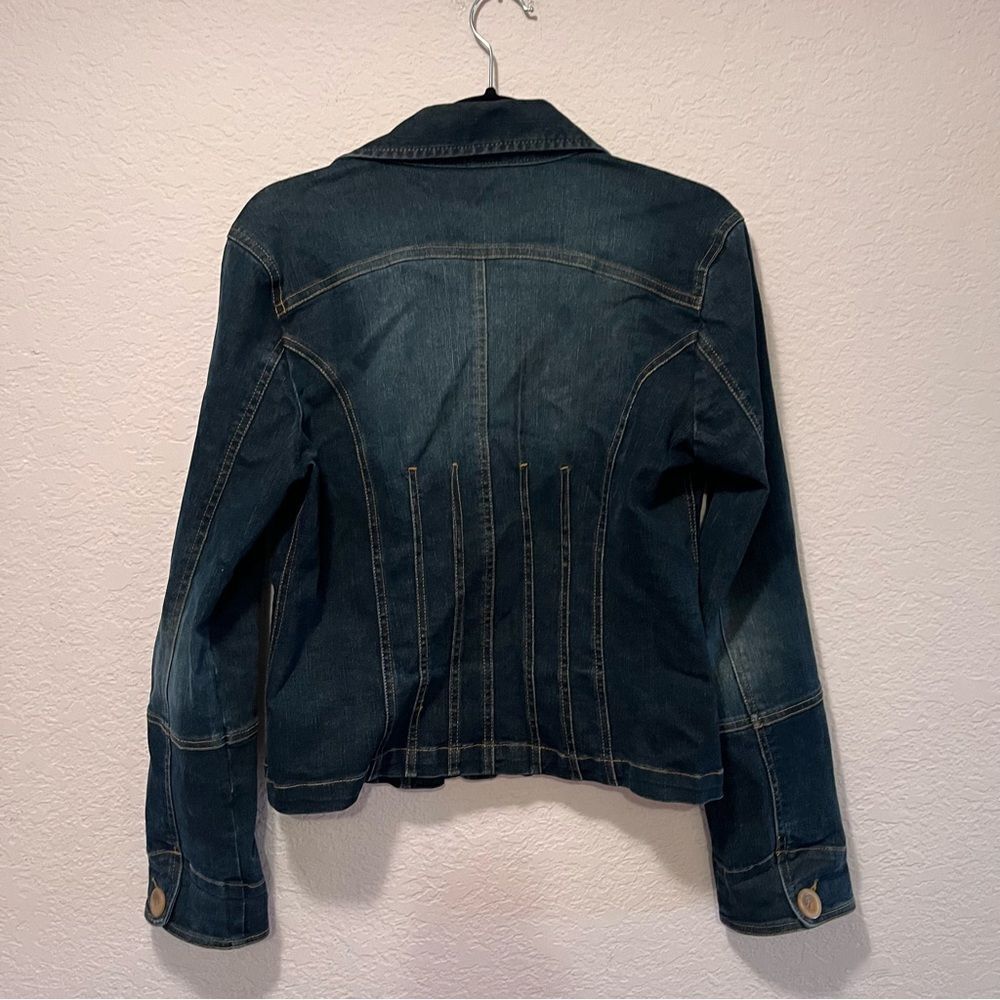 *30off3* Tulle Dressy Jean Jacket, Size XL - Excellent Condition​ - Picture 3 of 10